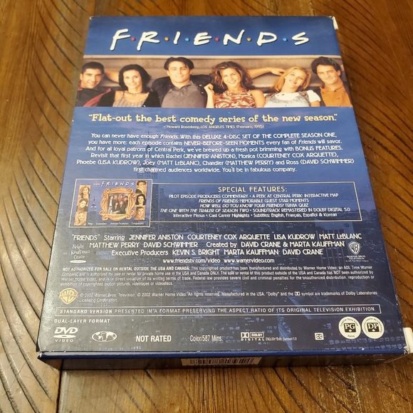 🎈2/$15 Friends season 1 DVD box set - Picture 2 of 10